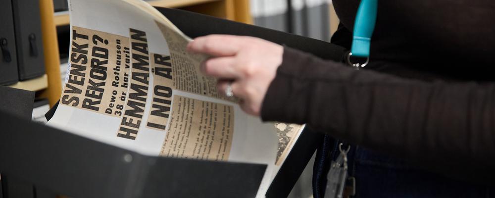 Bild från KvinnSams klippsamling